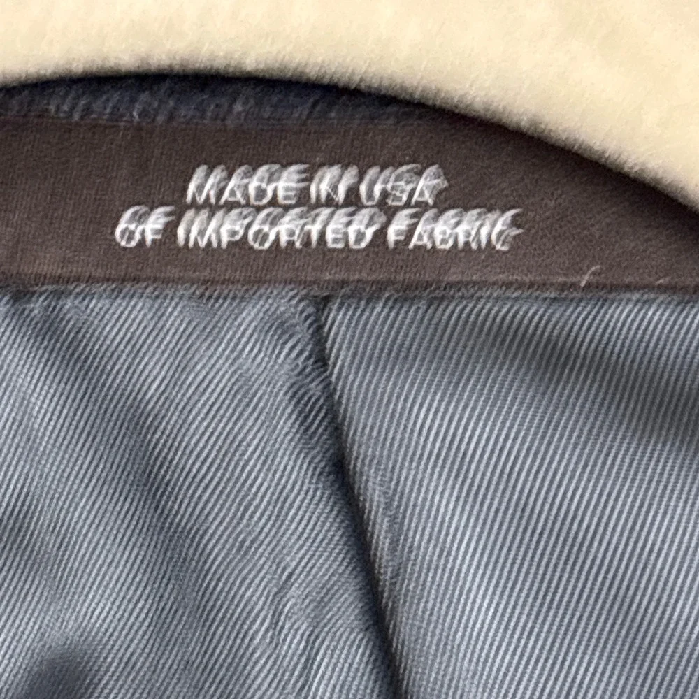 Joseph Abboud Blazer 42R Navy Lambswool‎ USA Union Sport Coat Jacket Tweed 44S
